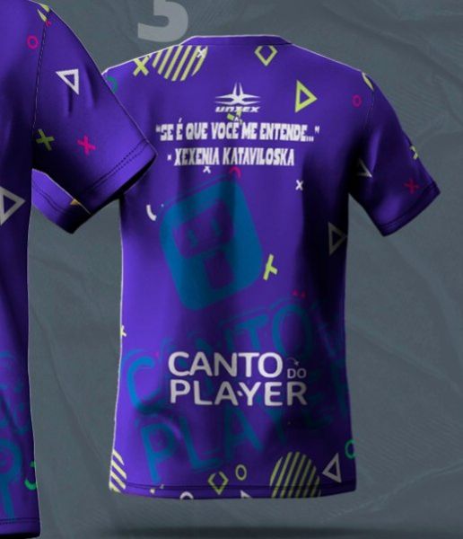 Camiseta Xexênia Kataviloska (Canto do Player)