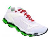 Tênis Mizuno Prophecy Lamborghini Branco e Verde [REPLICA]