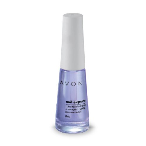 Nail experts Cobertura Brilhagem e secagem rapida Avon