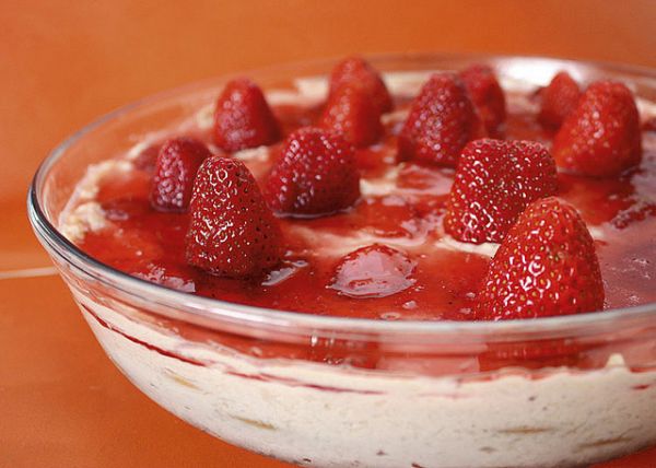 Pavê de Morango