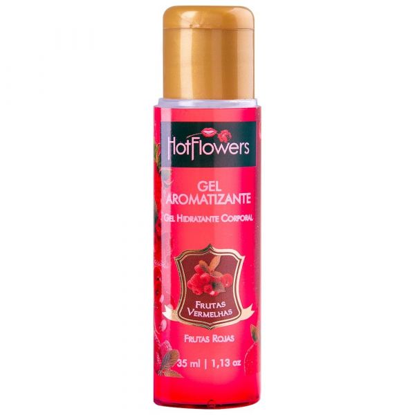 GEL HOT AROMATIZANTE FRUTAS VERMELHAS 35ML HOT FLOWERS