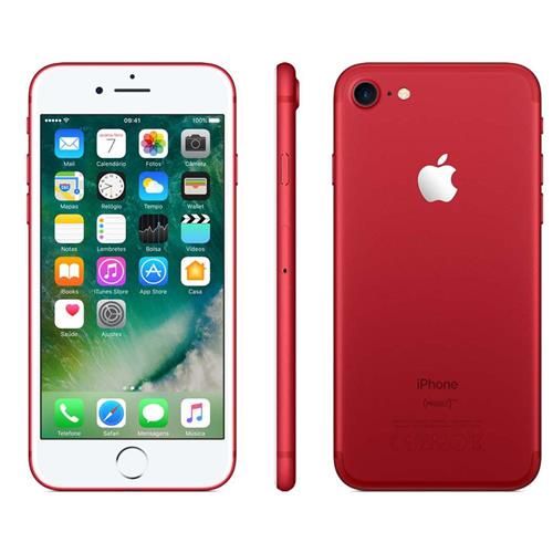 Original iPhone 7 Red/Vermelho 128GB, 1 Ano de Garantia