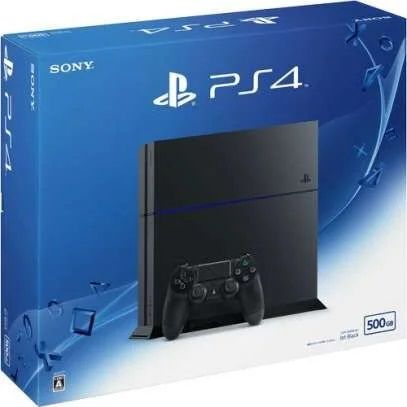Playstation 4 com 2 controles e 4 jogos