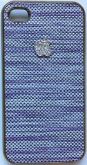 CASE ELEGANTE APPLE STRASS ROXA PARA IPHONE 4 E 4S