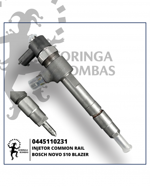 0445110231 INJETOR BOSCH NOVO S10 BLAZER
