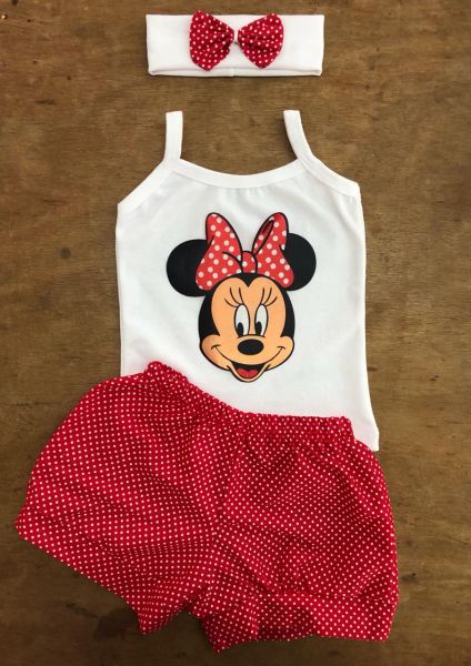 SHORT BLUSA E TIARA G