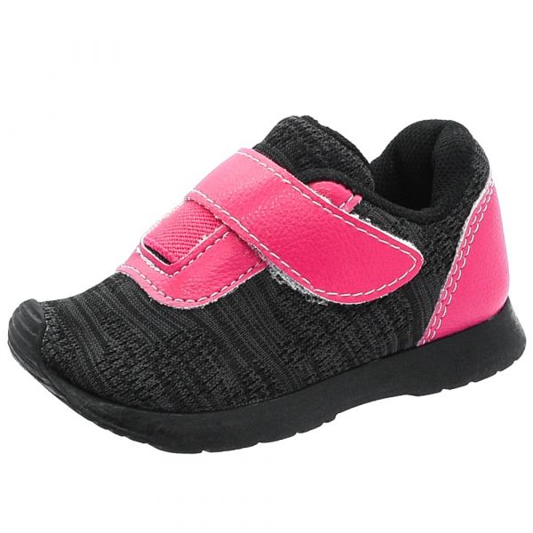 Tenis Infantil Pink Preto