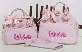 Kit de bolsas de Maternidade Personalizadas 4 Peças