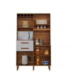 Kit Cozinha Franca 4P2G Visulalizacao Interior Arte Moveis