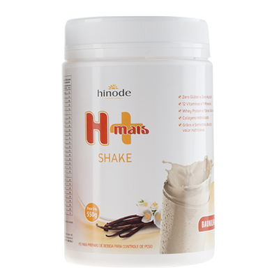 H+ SHAKE BAUNILHA 550g - HINODE