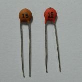 capacitor cerâmico 15pF x 50V