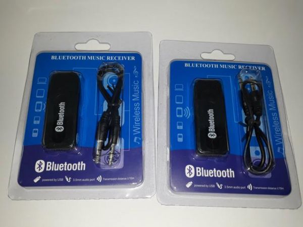 Receptor Bluetooth P2 Usb Adaptador Audio Entrada Auxiliar
