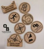 Porta copos em MDF