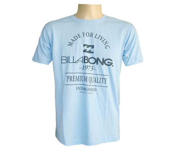 Camisa Billabong Azul Bebê