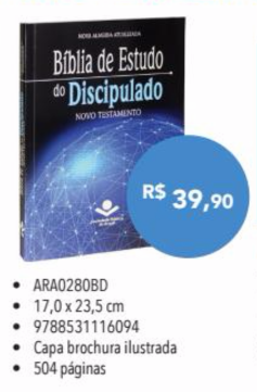 Bíblia de Estudo do Discipulado