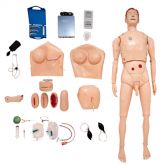 Manequim P/Treinamento de Habilidades em Enfermagem-Bissexual-CS/AT/TZJ-0512