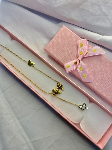 *colar feminino de aço inoxidável*