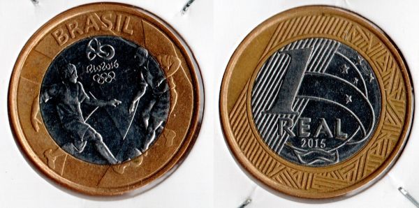 OLP570/2 - Moeda Olimpica FUTEBOL