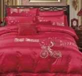 2016 Lançamento Novo Impresso 4Pcs 3D Capa de Edredom/Colcha Conjunto De Cama Queen Size