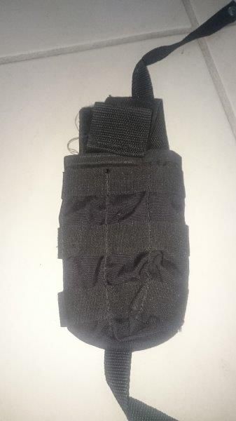bolso simples molle carregador m4 preto