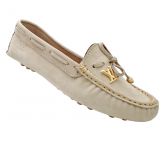 Mocassim Feminino Louis Vuitton Creme MOD:13182