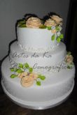 Bolo cenográfico Casamento