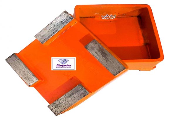 Cubo Diamantado Pisos Industriais Grão 16