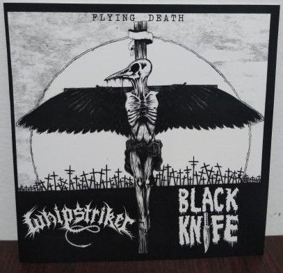 Whipstriker / Black Knife - "Flying Death" Vinil, 7", EP, Limited Edition Importado!!!