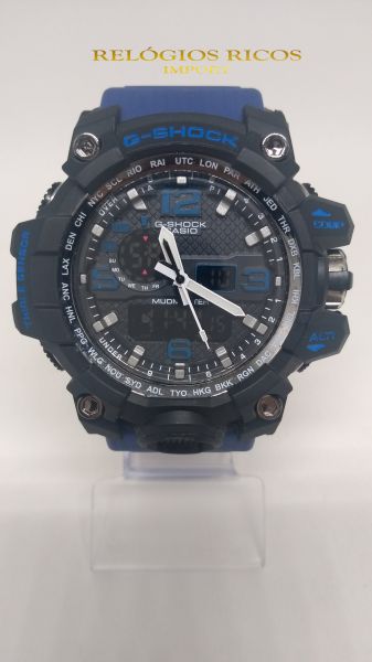 G-SHOK MUDMASTER (PULSEIRA AZUL)