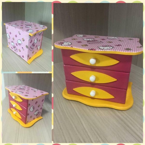 Porta Bijuterias/Jóias Hello Kitty