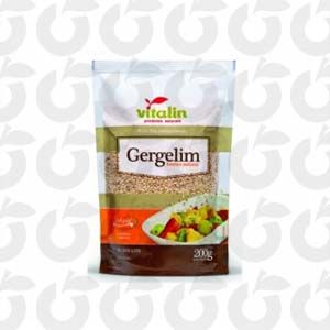 Gergelim Branco Natural 200 Gramas Vitalin