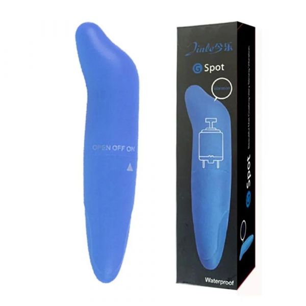JINGLE GSPOT VIBRADOR PONTO G GOLFINHO COM PONTA CURVA 12CM 3R IMPORT