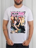 Camiseta Banda K-Pop Coreana Black pink