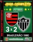 DVD FLAMENGO 3x2 ATLÉTICO/MG - CAMPEONATO BRASILEIRO 1980 - FINAL