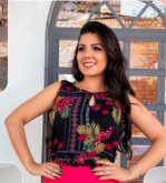 Blusas em Crepe lisas e estampadas diversos modelos