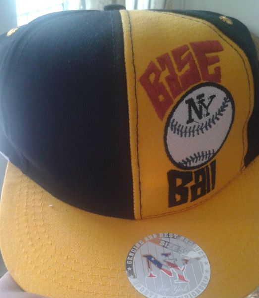 Aba Reta Amarelo Basebal
