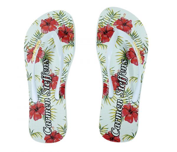 Chinelo Feminino Carmen Steffens Branco