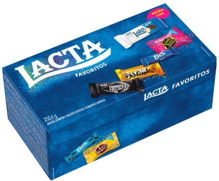 Bombom Lacta 250,6g