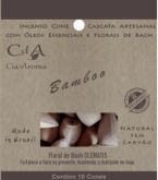 Incenso Cone Refluxo Bamboo 10 Cones