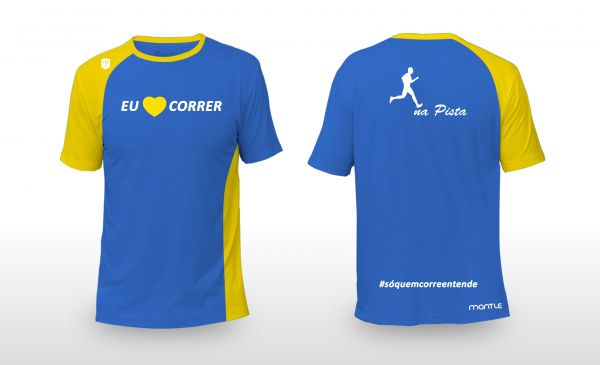 Blusa Masculina "Eu Amo Correr"