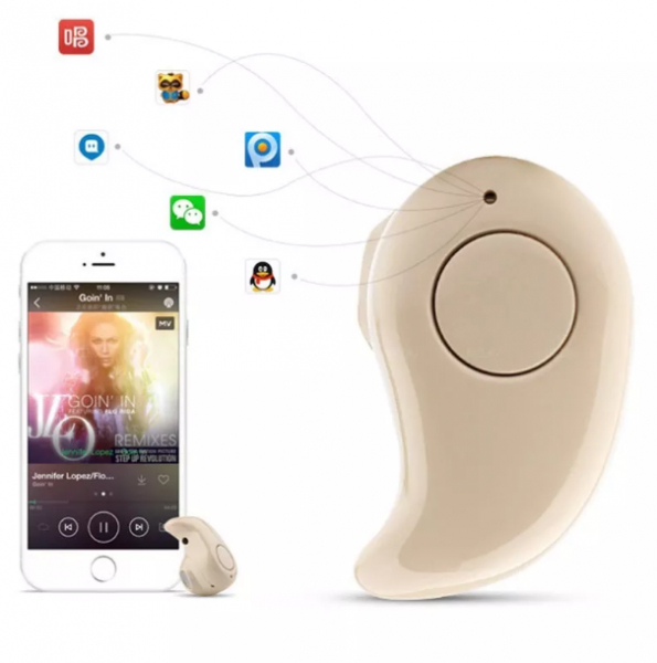 Mini fone de ouvido sem fio Bluetooth V4.0 fone estéreo com microfone - headset