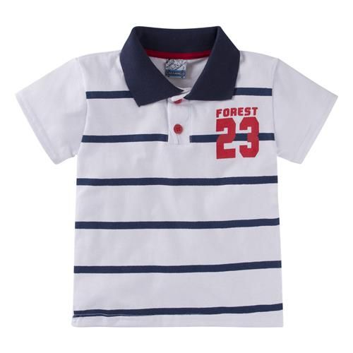 Camiseta Polo Menino Listrada 7128