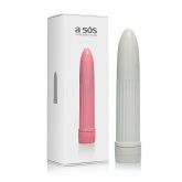 Vibrador Personal Multivelocidade na cor Branca - 13cm