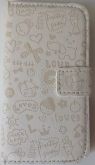 CARTEIRA FLIP COVER CLARINHA CARTOON PARA IPHONE 5 E 5S