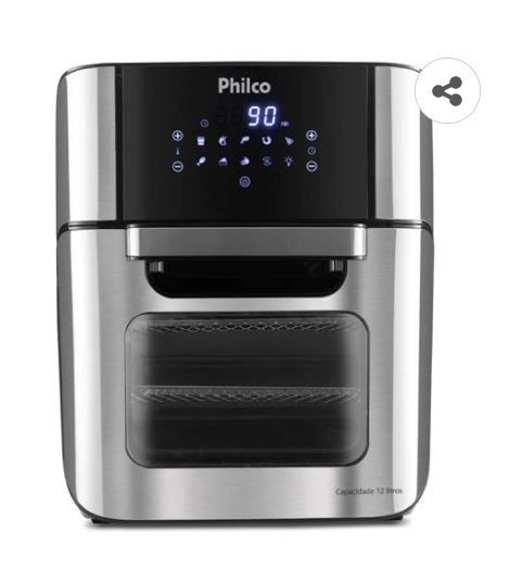 Fritadeira Air Fry Philco Oven PFR2200P 12L - Preta
