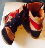 Tênis Sneaker Esdra Dixie Azul/Bege/Vermelho nº36