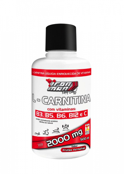 L – CARNITINA IRON MAN 500 ml