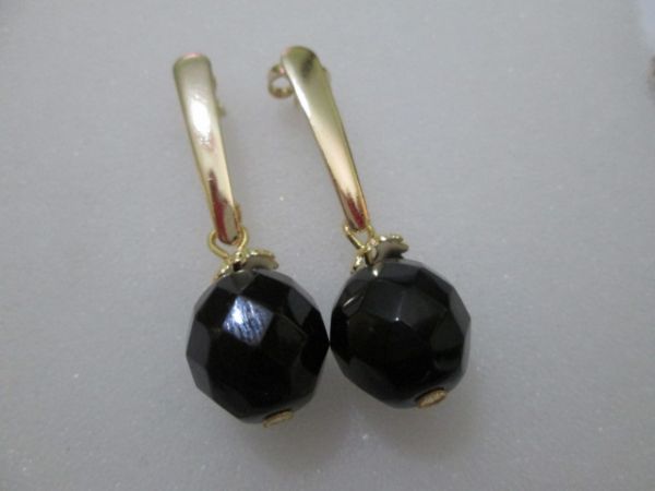 Brinco Folheado a Ouro Bola Trabalhada