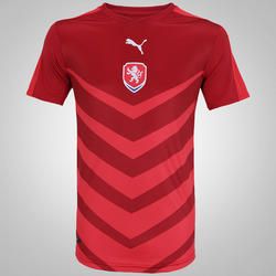 Camisa República Tcheca I 2016 Puma - Masculina - VERMELHO