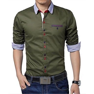 Moda Luxo: Camisa Manga Longa, de Ótima Qualidade. Frete Grátis.